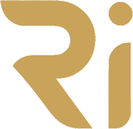 REAL IMPEX gold logo mark